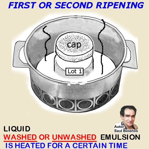 emulsion ripenin by heat